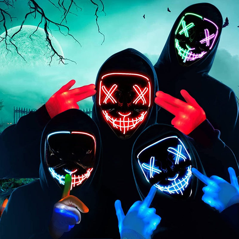 Halloween Led Mask by Shevra Ventures™