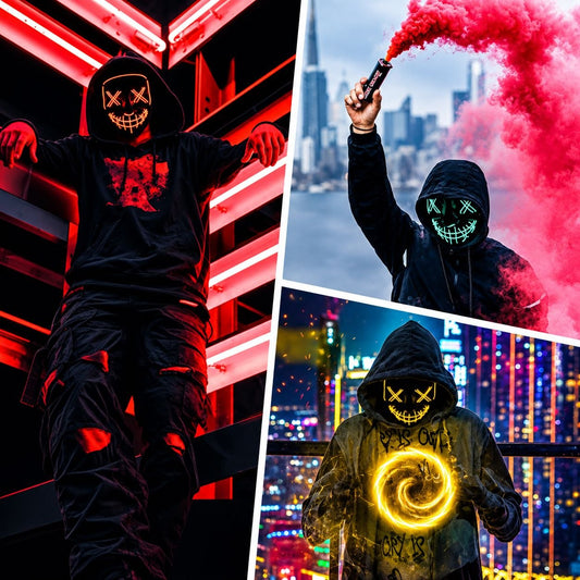 Halloween Led Mask by Shevra Ventures™