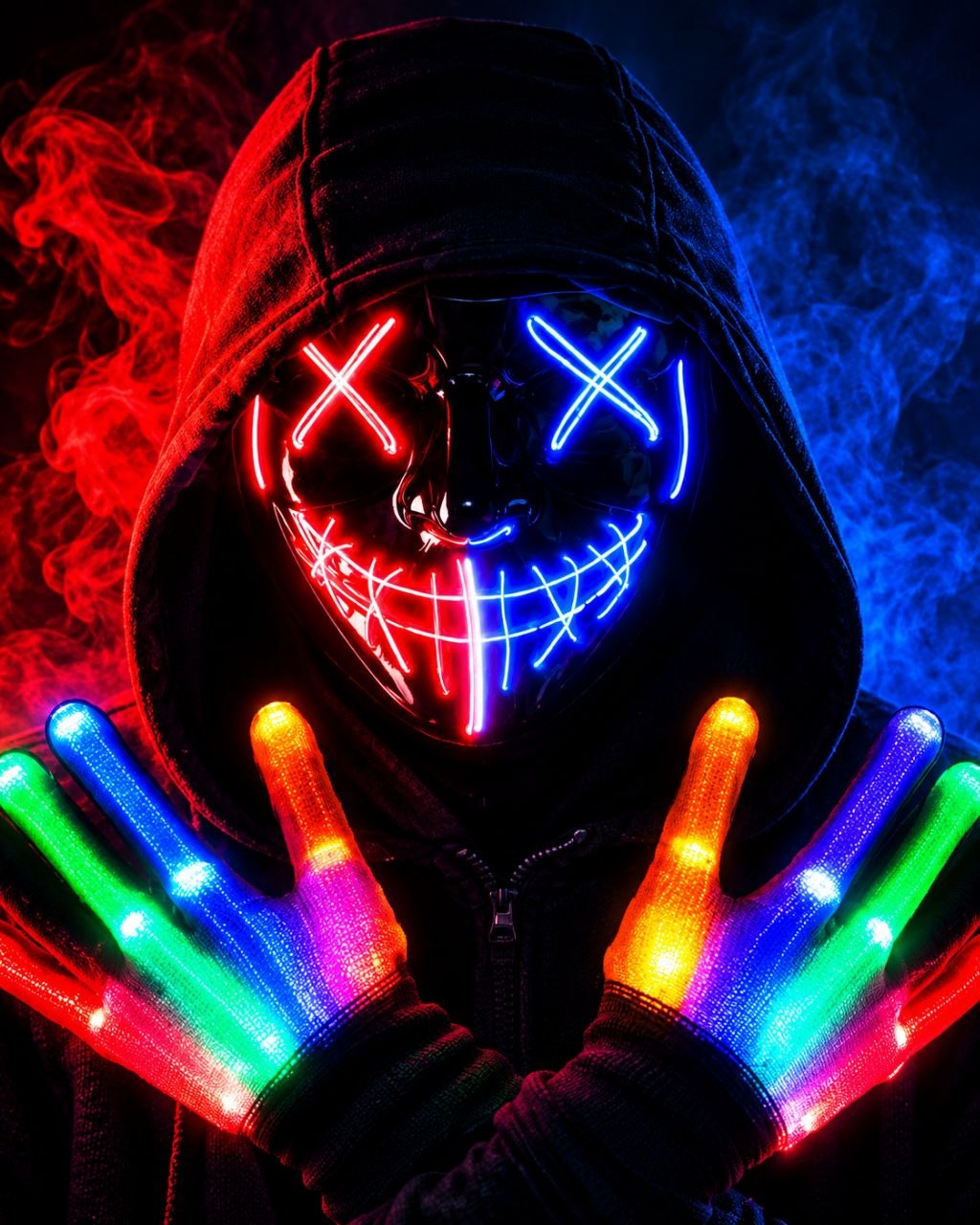 Halloween Led Mask by Shevra Ventures™